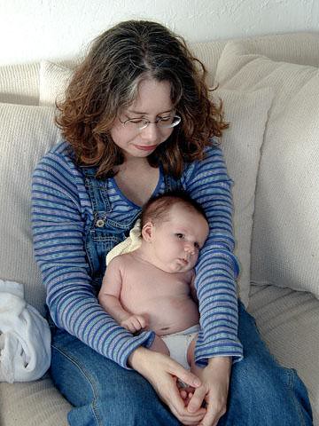 Mommy and Grant (March 2001)