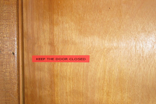 Keep Door Closed by Terry Bain
