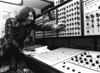 Malcolm Clarke and a Synthesiser