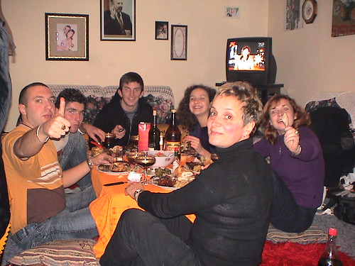 new years with the Baraku family