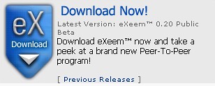 eXeem Open Beta Download