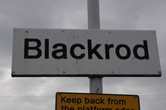 blackrod platform sign