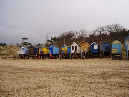 Beach Huts at Wells